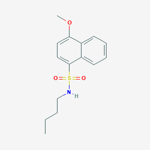 N-butyl-4-methoxy-1-naphthalenesulfonamide