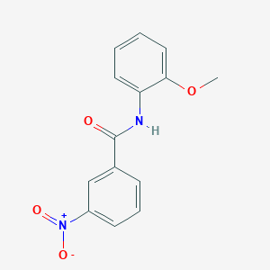 molecular formula C14H12N2O4 B5130429 N-(2-methoxyphenyl)-3-nitrobenzamide 