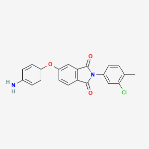 5-(4-aminophenoxy)-2-(3-chloro-4-methylphenyl)-1H-isoindole-1,3(2H)-dione