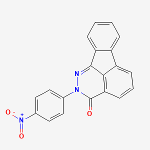 molecular formula C20H11N3O3 B5130727 2-(4-nitrophenyl)indeno[1,2,3-de]phthalazin-3(2H)-one 