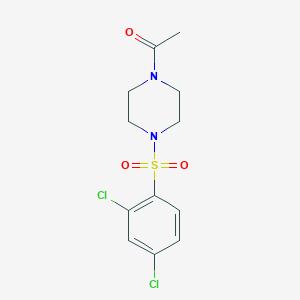 1-Acetyl-4-[(2,4-dichlorophenyl)sulfonyl]piperazine