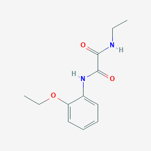 molecular formula C12H16N2O3 B5131180 N-(2-ethoxyphenyl)-N'-ethylethanediamide 
