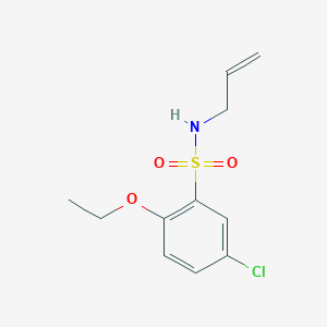 5-chloro-2-ethoxy-N-prop-2-enylbenzenesulfonamide