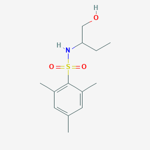 N-[1-(hydroxymethyl)propyl]-2,4,6-trimethylbenzenesulfonamide