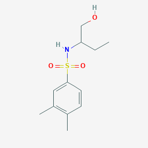 N-[1-(hydroxymethyl)propyl]-3,4-dimethylbenzenesulfonamide