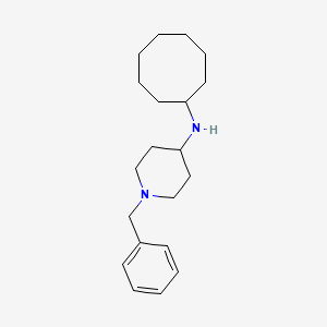 molecular formula C20H32N2 B5131335 1-benzyl-N-cyclooctyl-4-piperidinamine CAS No. 416862-40-3