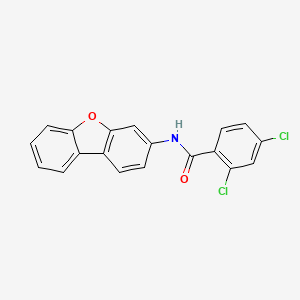 molecular formula C19H11Cl2NO2 B5131399 2,4-dichloro-N-dibenzo[b,d]furan-3-ylbenzamide 