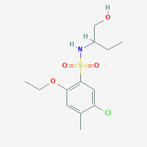 5-chloro-2-ethoxy-N-[1-(hydroxymethyl)propyl]-4-methylbenzenesulfonamide