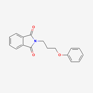 molecular formula C17H15NO3 B5131534 2-(3-苯氧基丙基)-1H-异吲哚-1,3(2H)-二酮 CAS No. 83708-38-7