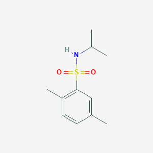 molecular formula C11H17NO2S B513188 N-isopropyl-2,5-dimethylbenzenesulfonamide CAS No. 28859-93-0