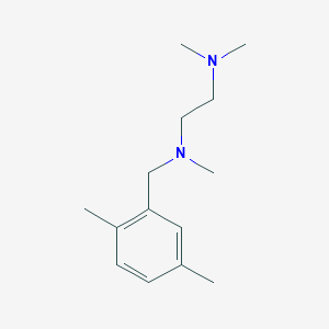 molecular formula C14H24N2 B5131945 N-(2,5-dimethylbenzyl)-N,N',N'-trimethyl-1,2-ethanediamine 