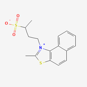 4-(2-methylnaphtho[1,2-d][1,3]thiazol-1-ium-1-yl)-2-butanesulfonate