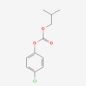 molecular formula C11H13ClO3 B5132050 4-chlorophenyl isobutyl carbonate 