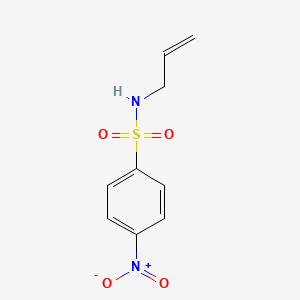 molecular formula C9H10N2O4S B5132227 N-烯丙基-4-硝基苯磺酰胺 