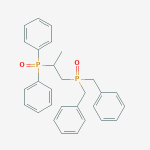 molecular formula C29H30O2P2 B5132414 dibenzyl[2-(diphenylphosphoryl)propyl]oxophosphine 