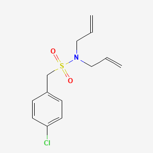 N,N-diallyl-1-(4-chlorophenyl)methanesulfonamide