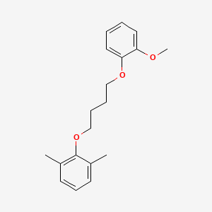 2-[4-(2-methoxyphenoxy)butoxy]-1,3-dimethylbenzene