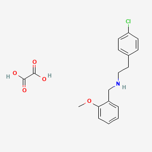 [2-(4-chlorophenyl)ethyl](2-methoxybenzyl)amine oxalate