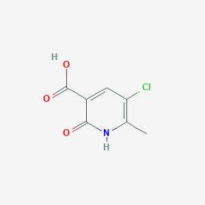 B051331 5-Chloro-2-hydroxy-6-methylnicotinic acid CAS No. 117449-75-9