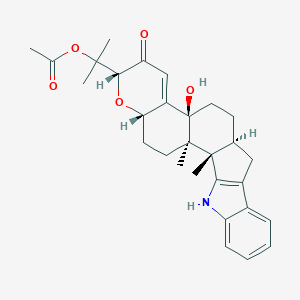 molecular formula C29H35NO5 B051332 1'-O-乙酰基帕西林 CAS No. 121998-08-1