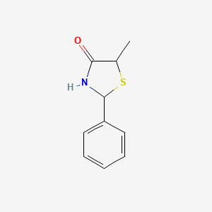 5-methyl-2-phenyl-1,3-thiazolidin-4-one