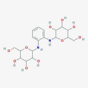 2,2'-(1,2-phenylenediimino)bis[6-(hydroxymethyl)tetrahydro-2H-pyran-3,4,5-triol]