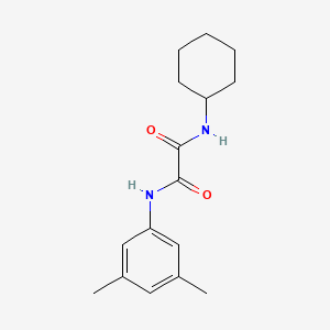 N-cyclohexyl-N'-(3,5-dimethylphenyl)ethanediamide