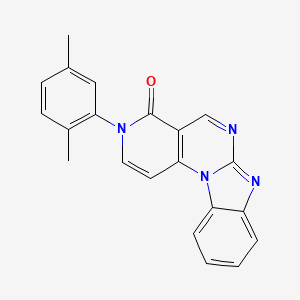 3-(2,5-dimethylphenyl)pyrido[3',4':5,6]pyrimido[1,2-a]benzimidazol-4(3H)-one