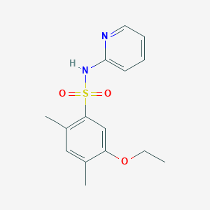 [(5-Ethoxy-2,4-dimethylphenyl)sulfonyl]-2-pyridylamine