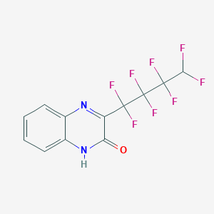 3-(1,1,2,2,3,3,4,4-octafluorobutyl)-2(1H)-quinoxalinone