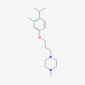 1-[3-(4-isopropyl-3-methylphenoxy)propyl]-4-methylpiperazine