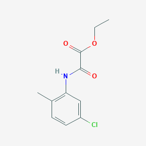 ethyl [(5-chloro-2-methylphenyl)amino](oxo)acetate