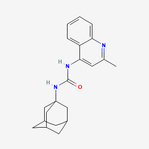 N-1-adamantyl-N'-(2-methyl-4-quinolinyl)urea