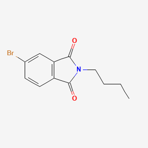 molecular formula C12H12BrNO2 B5134089 5-bromo-2-butyl-1H-isoindole-1,3(2H)-dione 