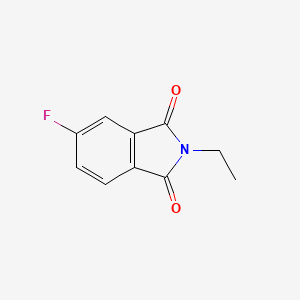 molecular formula C10H8FNO2 B5134161 2-ethyl-5-fluoro-1H-isoindole-1,3(2H)-dione 