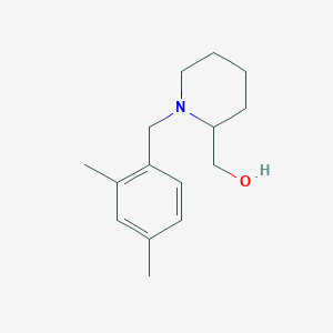 molecular formula C15H23NO B5134344 [1-(2,4-dimethylbenzyl)-2-piperidinyl]methanol 