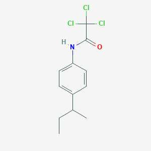 N-(4-sec-butylphenyl)-2,2,2-trichloroacetamide