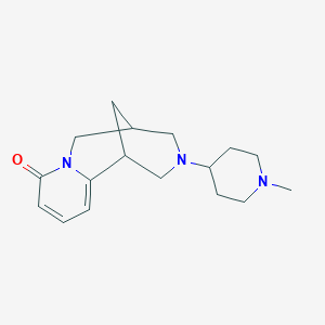 11-(1-methyl-4-piperidinyl)-7,11-diazatricyclo[7.3.1.0~2,7~]trideca-2,4-dien-6-one