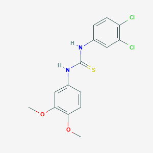 N-(3,4-dichlorophenyl)-N'-(3,4-dimethoxyphenyl)thiourea