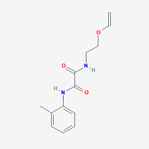 N-(2-methylphenyl)-N'-[2-(vinyloxy)ethyl]ethanediamide