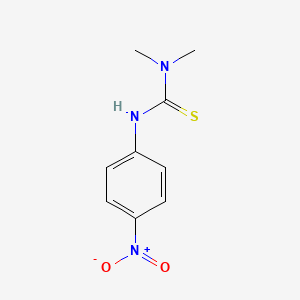 molecular formula C9H11N3O2S B5135238 N,N-dimethyl-N'-(4-nitrophenyl)thiourea 