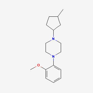 1-(2-methoxyphenyl)-4-(3-methylcyclopentyl)piperazine