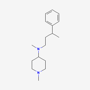 N,1-dimethyl-N-(3-phenylbutyl)-4-piperidinamine