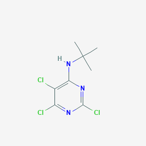 molecular formula C8H10Cl3N3 B5135674 N-(tert-butyl)-2,5,6-trichloro-4-pyrimidinamine 