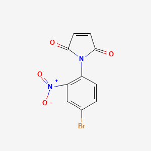 1-(4-bromo-2-nitrophenyl)-1H-pyrrole-2,5-dione