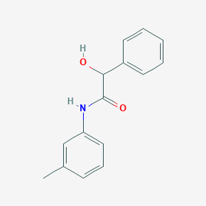 molecular formula C15H15NO2 B5136088 2-hydroxy-N-(3-methylphenyl)-2-phenylacetamide 