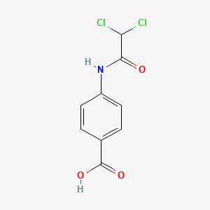 4-[(dichloroacetyl)amino]benzoic acid