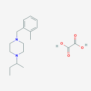 1-sec-butyl-4-(2-methylbenzyl)piperazine oxalate