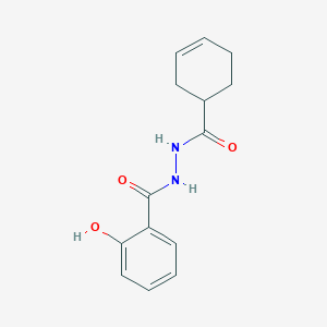 N'-(3-cyclohexen-1-ylcarbonyl)-2-hydroxybenzohydrazide