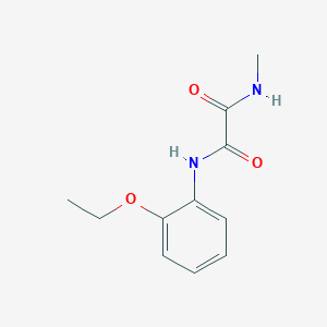 molecular formula C11H14N2O3 B5136448 N-(2-ethoxyphenyl)-N'-methylethanediamide 